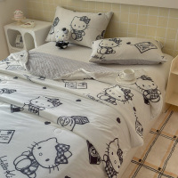 可水洗夏凉被薄被子夏季三丽鸥卡通冰丝豆豆被儿童夏被空调被芯