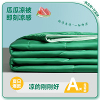 夏季凉感丝冰淇淋空调夏凉被A类母婴级单双人夏被薄被子礼品