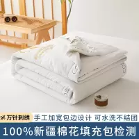 新款A类绣花手包边新疆棉花夏被空调被单双人可水洗夏凉被