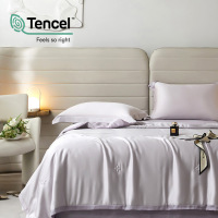 纯色轻奢兰精天丝夏凉被四件套莱赛尔纤维夏季凉感冰丝空调被