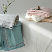 轻奢兰精天丝提花夏凉被四件套夏季凉感丝滑可水洗家用薄款空调被