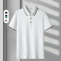 POLO衫男士夏季新款翻领短袖T恤男商务宽松休闲半袖上衣男装