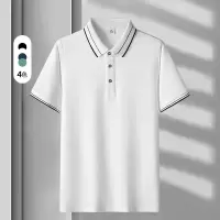 POLO衫男士夏季新款翻领短袖T恤男商务宽松休闲半袖上衣男装