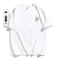T恤男夏季新款潮牌运动宽松纯棉圆领印花网红款打底衫男士T恤短袖