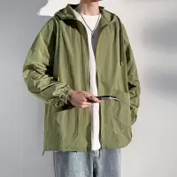 防晒衣男女情侣夏季户外轻薄透气连帽防紫外线防晒服登山运动外套