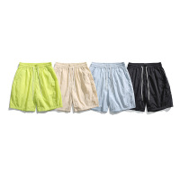 男装户外冰丝速干防晒休闲短裤UPF50+篮球运动宽松五分裤夏季薄款