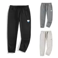 裤子男夏季新款宽松百搭束脚卫裤青少年男生运动休闲抽绳长裤男装