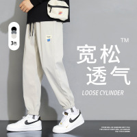 裤子男夏季新款运动百搭宽松裤子外穿百搭束脚青少年男生休闲长裤