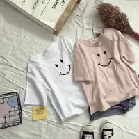 夏季新款韩版学生女士短袖T恤女学生衣服宽松上衣打底衫女装