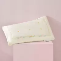 A类全棉柔软蚕丝枕头枕芯护颈椎助睡眠一对装家用纯棉低整头男女4