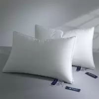 A类纯棉五星级酒店专用双边枕头枕芯单人家用透气中低高枕头