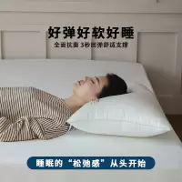 五星级酒店专用柔软助睡眠成人枕头枕芯护颈椎不塌陷单人一对家用