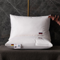 五星酒店羽绒枕头枕芯95白鹅绒护颈椎不变形不塌陷枕芯