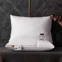 五星酒店羽绒枕头枕芯95白鹅绒护颈椎不变形不塌陷枕芯