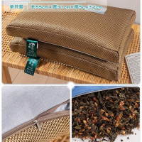冰丝凉席款荞麦枕头枕芯助睡眠护颈椎硬整头决明子男学生宿舍