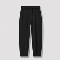 休闲裤男秋季新款韩版潮流纯色基础宽松垂坠感直筒西装裤