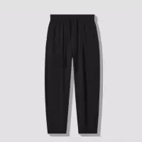 休闲裤男秋季新款韩版潮流纯色基础宽松垂坠感直筒西装裤