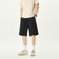 夏季休闲短裤男冰丝透气速干薄款宽松炸街运动跑步五分裤