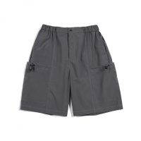 夏季新款美式短裤男设计感小众宽松大码运动休闲五分裤子