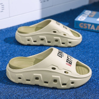 2025年新款露趾EVA休闲舒适透气时尚平跟简约百搭日常男款拖鞋