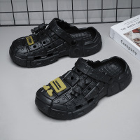 EVA轻便透气百搭沙滩度假休闲防滑大码男鞋夏季新款男士包头凉鞋