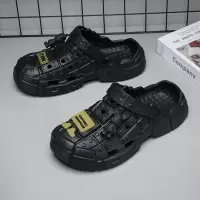 EVA轻便透气百搭沙滩度假休闲防滑大码男鞋夏季新款男士包头凉鞋