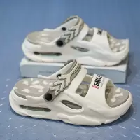 时尚情侣款厚底增高5.0踩屎感凉拖鞋夏季新款EVA字母印花防滑拖鞋