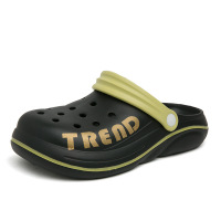 春夏季潮流时尚日常休闲圆头经典洞洞鞋透气包头女款洞洞鞋