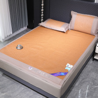 甄选优质[特厚]PE凉感藤席可水洗藤席夏天空调软席草席竹席凉席