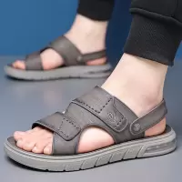 凉鞋男士夏季新款外穿软底防滑耐磨沙滩鞋休闲潮流开车凉拖鞋