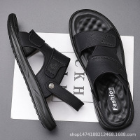 凉鞋男年夏季新款沙滩鞋男韩版潮流百搭外穿两用凉拖鞋男