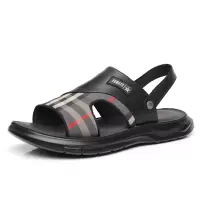 凉鞋男2025新款夏季男士沙滩鞋开车外穿防滑两用爸爸男鞋