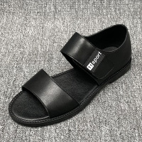 大码48码皮凉鞋男牛皮新款休闲男鞋夏季外穿罗马鞋防滑沙滩鞋