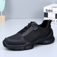 春夏网面健步鞋户外运动越野跑鞋男士镂空透气休闲防滑登山徒步鞋