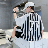 男童速干运动套装夏季2025新款中大童冰丝球衣透气儿童夏装篮球服