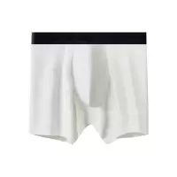 80S纯棉男士内裤秋冬加长平角裤工厂定制OEM高端男生内裤