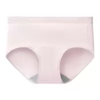 80支棉女士内裤ZK厂家莫代尔中腰镂空透气桑蚕丝加长档三角裤