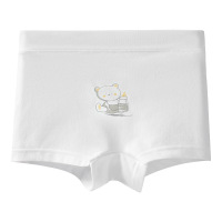 儿童内裤女童平角小短裤大童中小学生12-15岁宝宝底裤1-3岁四条装