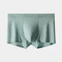 内裤夏季男透气网孔花纹男内裤厂家定制贴牌男生内裤棉内裤衩