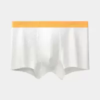 男内裤纯绵a类棉男生内裤四角厂家定制贴牌60S平角裤透气内裤