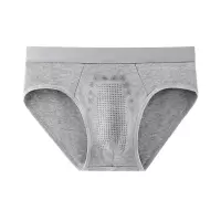 男士三角内裤厂家贴牌定制纯绵透气男生中腰短裤涂点三角内裤