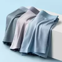 男生内裤舒适无痕内裤厂家定制同款平角裤头莫代尔男士内裤