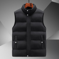 男装棉马甲男士秋冬新款立领保暖背心潮牌运动坎肩马夹男外套