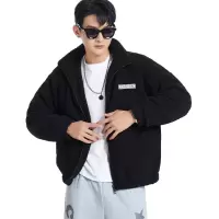 秋冬季新款情侣抓绒羽绒外套80%白鸭绒保暖简约户外登山服上衣男