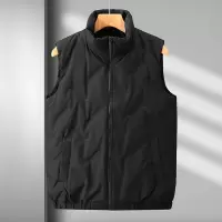 羽绒马甲男秋冬季新款无袖坎肩背心男士上衣休闲运动马夹男装外套
