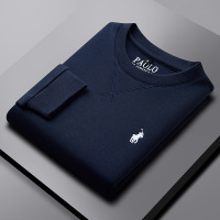 加厚卫衣男圆领秋季新款时尚潮牌青年韩版棉质舒适男士打底衫