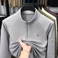 半拉链立领男士卫衣秋季新款时尚潮牌加厚舒适长袖打底衫男