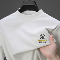 双面德绒卫衣男秋冬季新款半高领纯色加厚舒适保暖男士打底衫