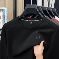 秋季新款长袖保暖休闲T恤打底衫卫衣男士上衣休闲