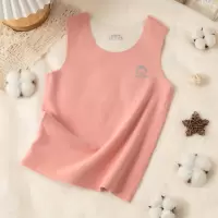 儿童保暖背心双色加绒无痕婴幼儿背心男女童宝宝打底衫马甲童装